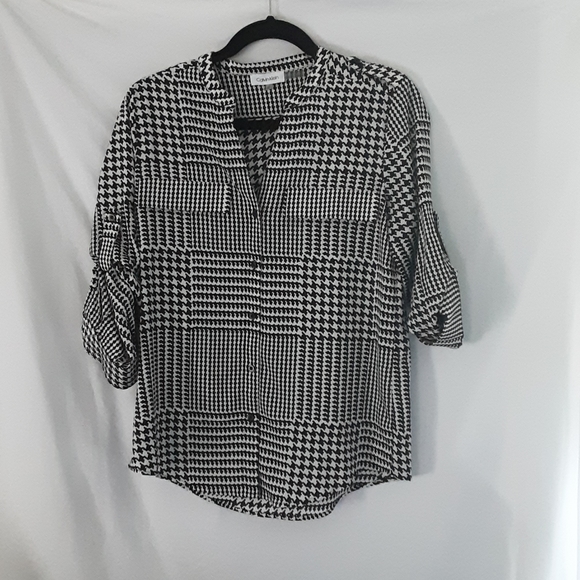 Calvin Klein womens blouse suze xs - Picture 10 of 14